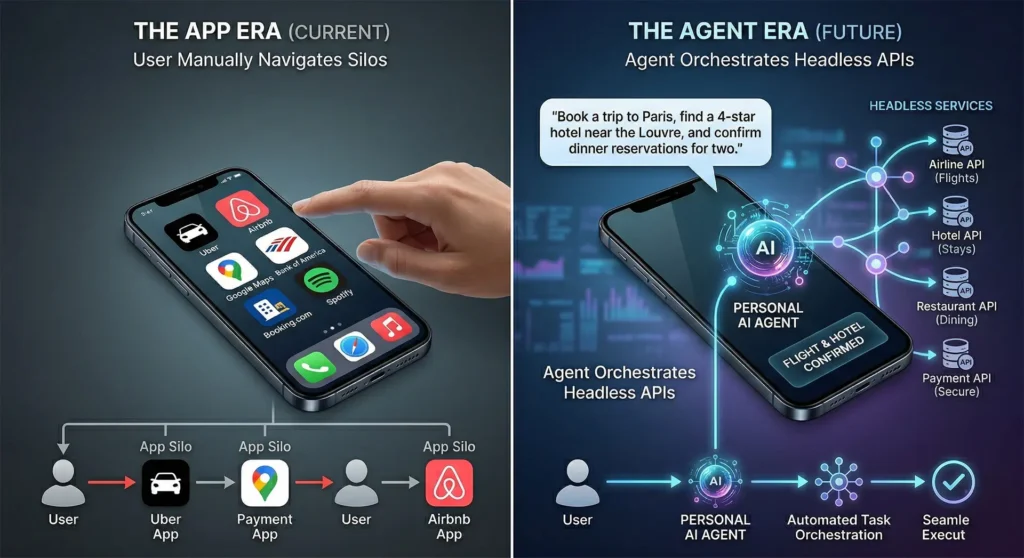 The Death of Apps: Why AI Agents Are Killing Your Apps